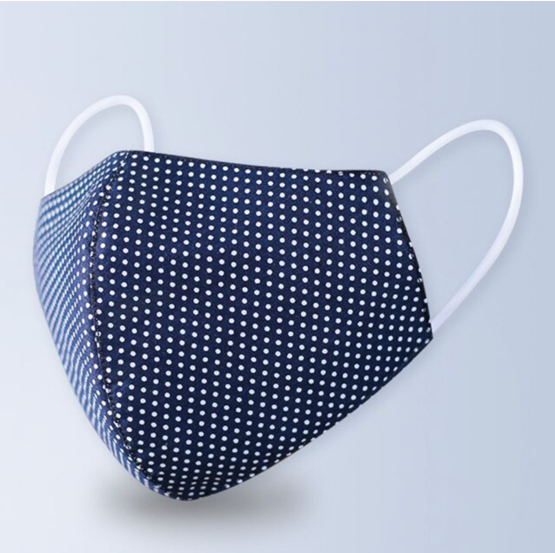 Dots and Stripes Cloth Face Masks for Women