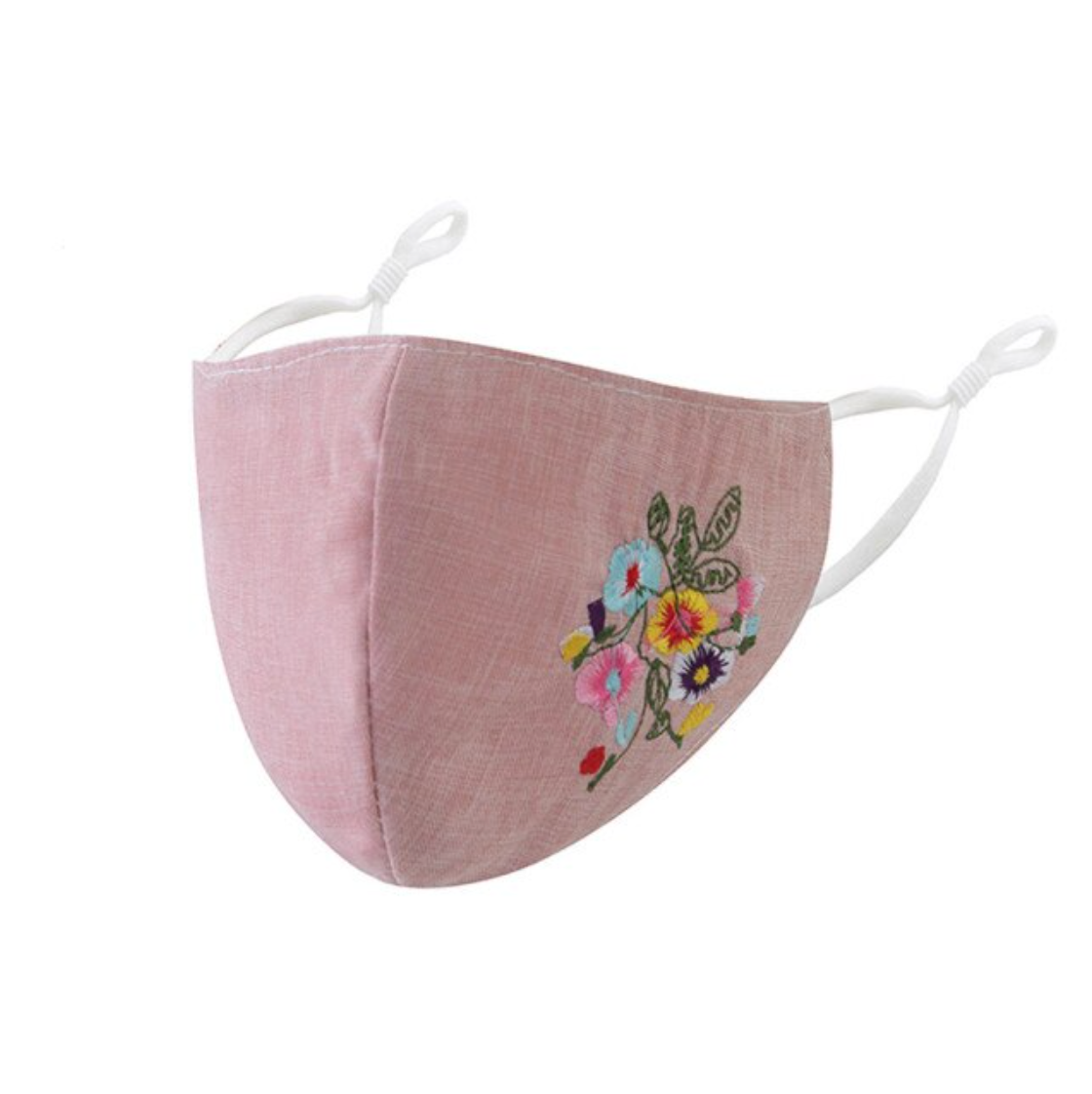 Elegant Floral Cloth Face Masks for Women