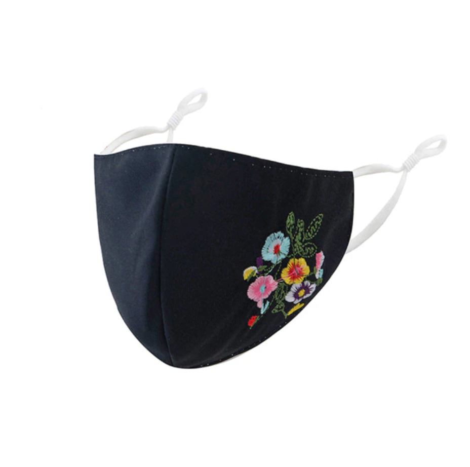 Elegant Floral Cloth Face Masks for Women