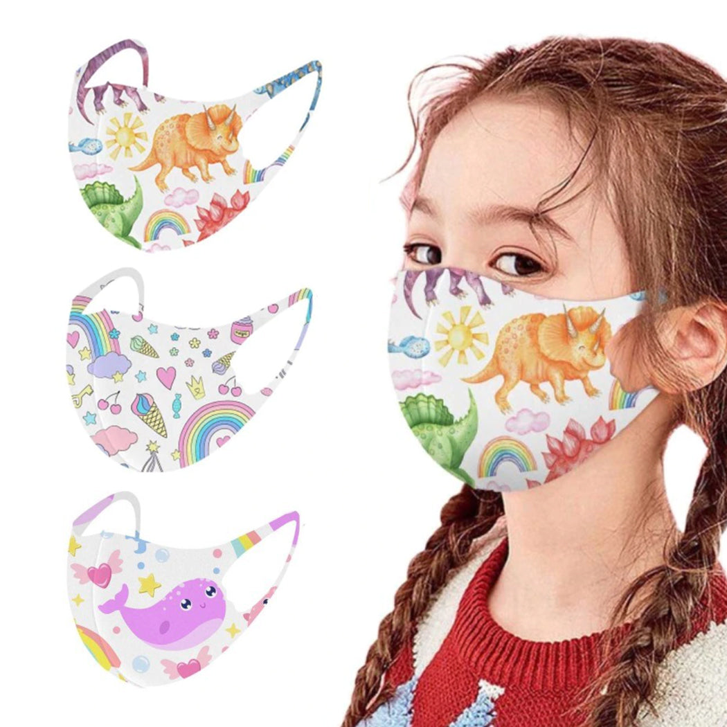 Kids: Girls Cloth Face Masks