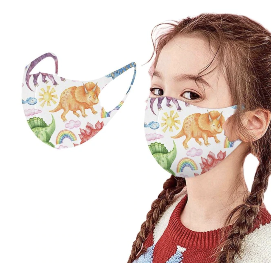 Kids: Girls Cloth Face Masks