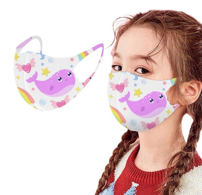 Kids: Girls Cloth Face Masks