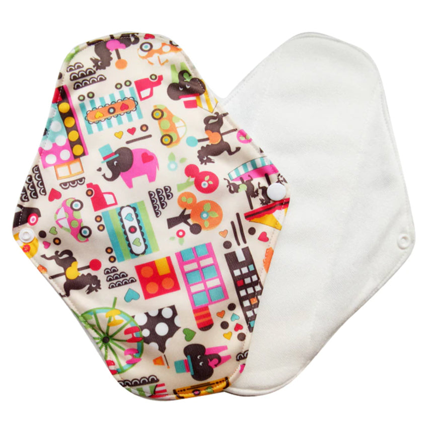 Day Pads: Organic Bamboo Cotton Cloth Pads