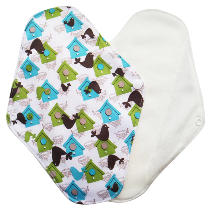 Day Pads: Organic Bamboo Cotton Cloth Pads