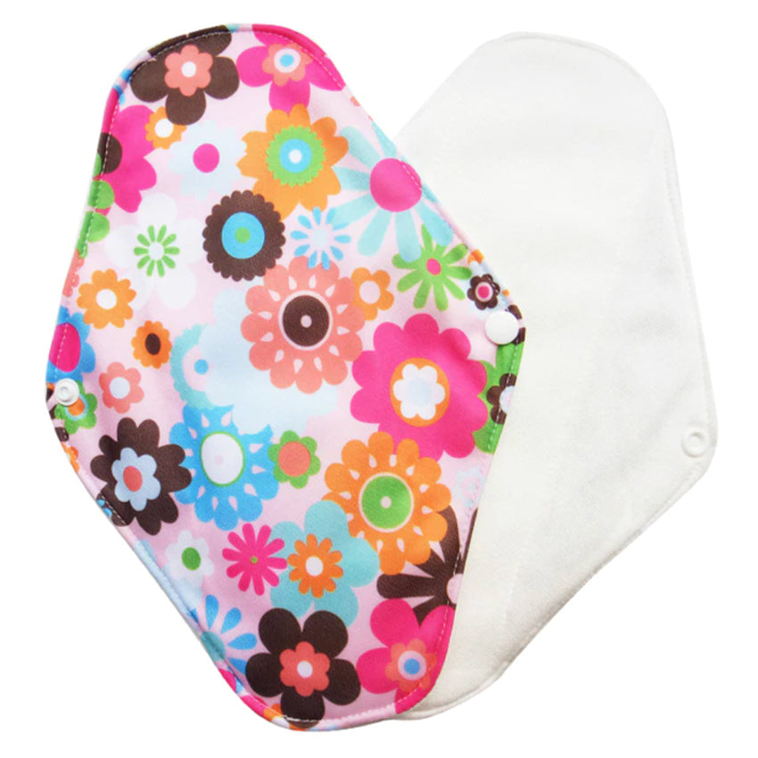 Day Pads: Organic Bamboo Cotton Cloth Pads